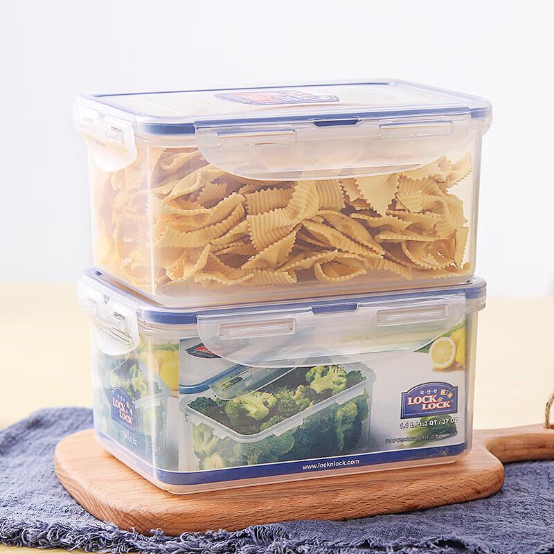 LocknLock 1.1L Plastic Food Storage Container Set