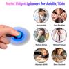 Jouets Spinner Fidget en Métal EDC Spinner à Main Jouets Anti Stress Soulagement de l'Anxiété Jouet d'Agitation Pour Adultes Enfants Autisme TDAH