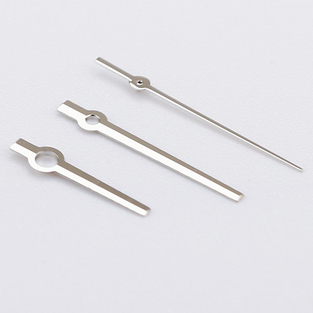 

Стрелки NH35 Стрелки для логбука NH35 NH36 Часовые стрелки Указатель Стиль батон Стрелки Datejust Полированные для автоматических часов 8*12*12.5ММ серебряный