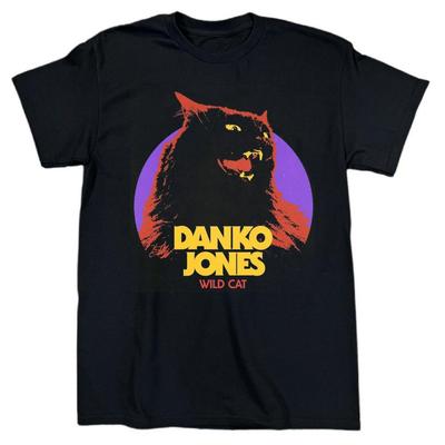 NEUES Danko Jones Wild Cat Album Schweres Baumwoll Schwarz T-Shirt S-5XL BT668 Unisex T-Shirt