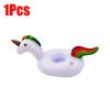 1-5 Stücke Schwimmender Becher Aufblasbarer Flamingo Getränkebecherhalter Pool Float Bar Untersetzer Schwimmhilfen Rosa Spielzeug Getränkehalter