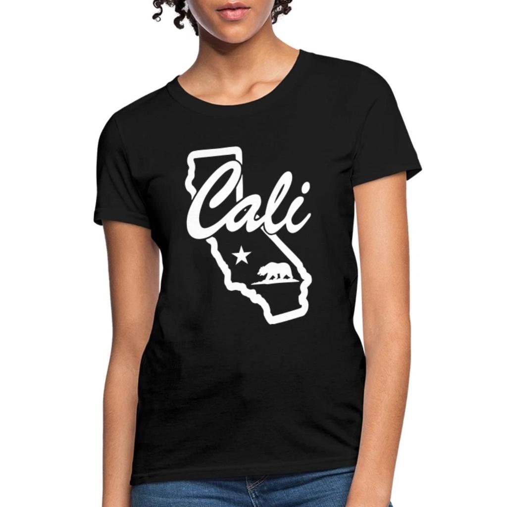 Cali Bear Map / California Women's T-Shirt