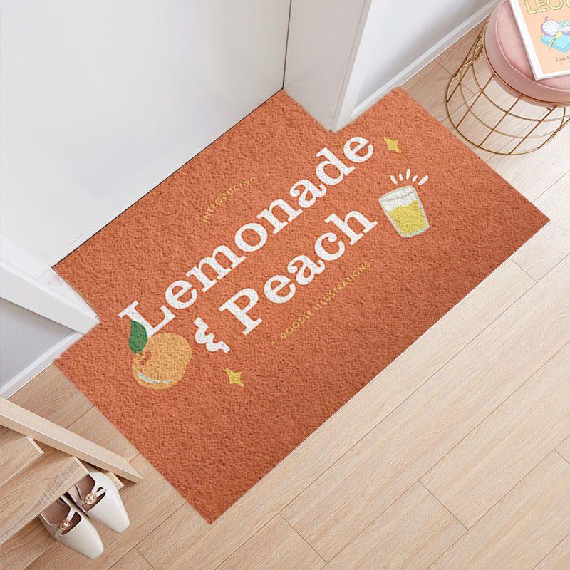 Door mat Entry door Household cuttable foot pad Waterproof, dirt-resistant and easy to take care of Door mud silk ring floor mat