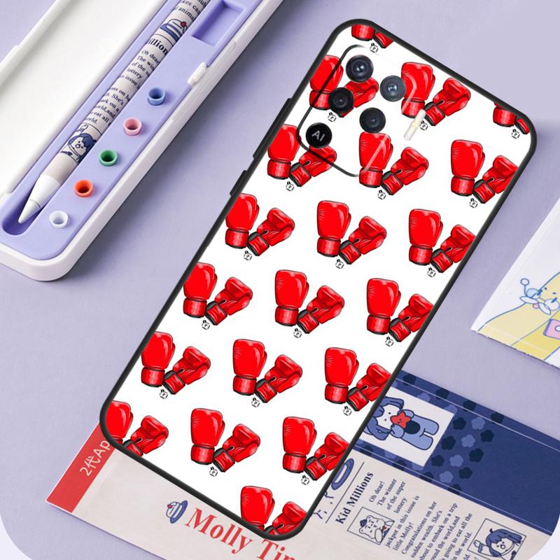 Boxhandschuh Hülle für Oppo A96 A76 A16 A94 A74 A54 A15 A18 A38 A58 A78 A98 A40 A60 A80 A57 A17 A77 A5 Pro