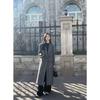 Winter Loose Thickened Herringbone Wool Coat Women Elegant Loose Cotton Padded Slim Tweed Jacket