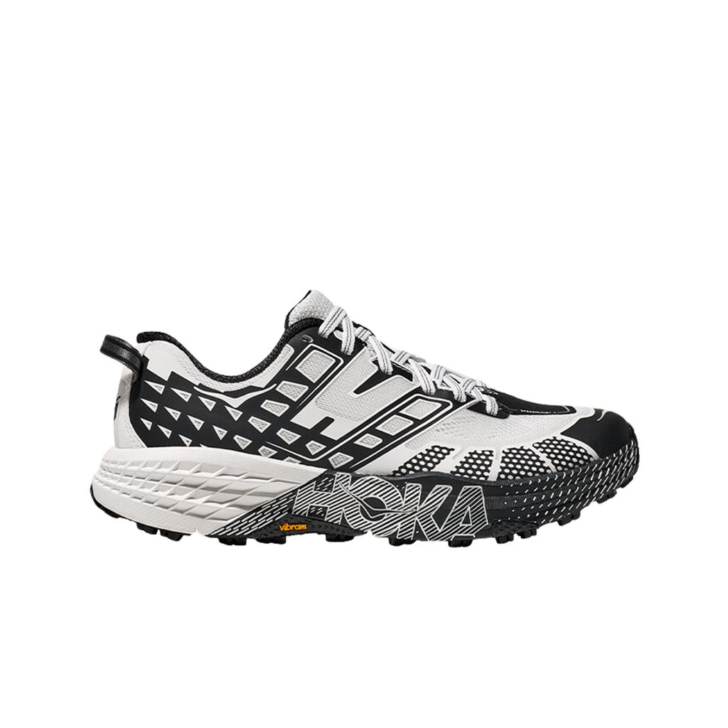 HOKA One One Speedgoat 2 Versatile Comfortable Non-Slip Breathable Supportive Balanced Low-Top Trail Running Shoes Unisex Sneaker 1162710-BKFR