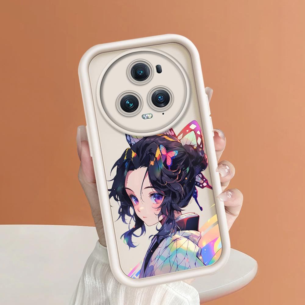 Weiches Silikon-Telefongehäuse mit quadratischem Leiterdruckmuster, vollständige Kameraabdeckung, stoßfeste Gummischutzhülle für Huawei Honor