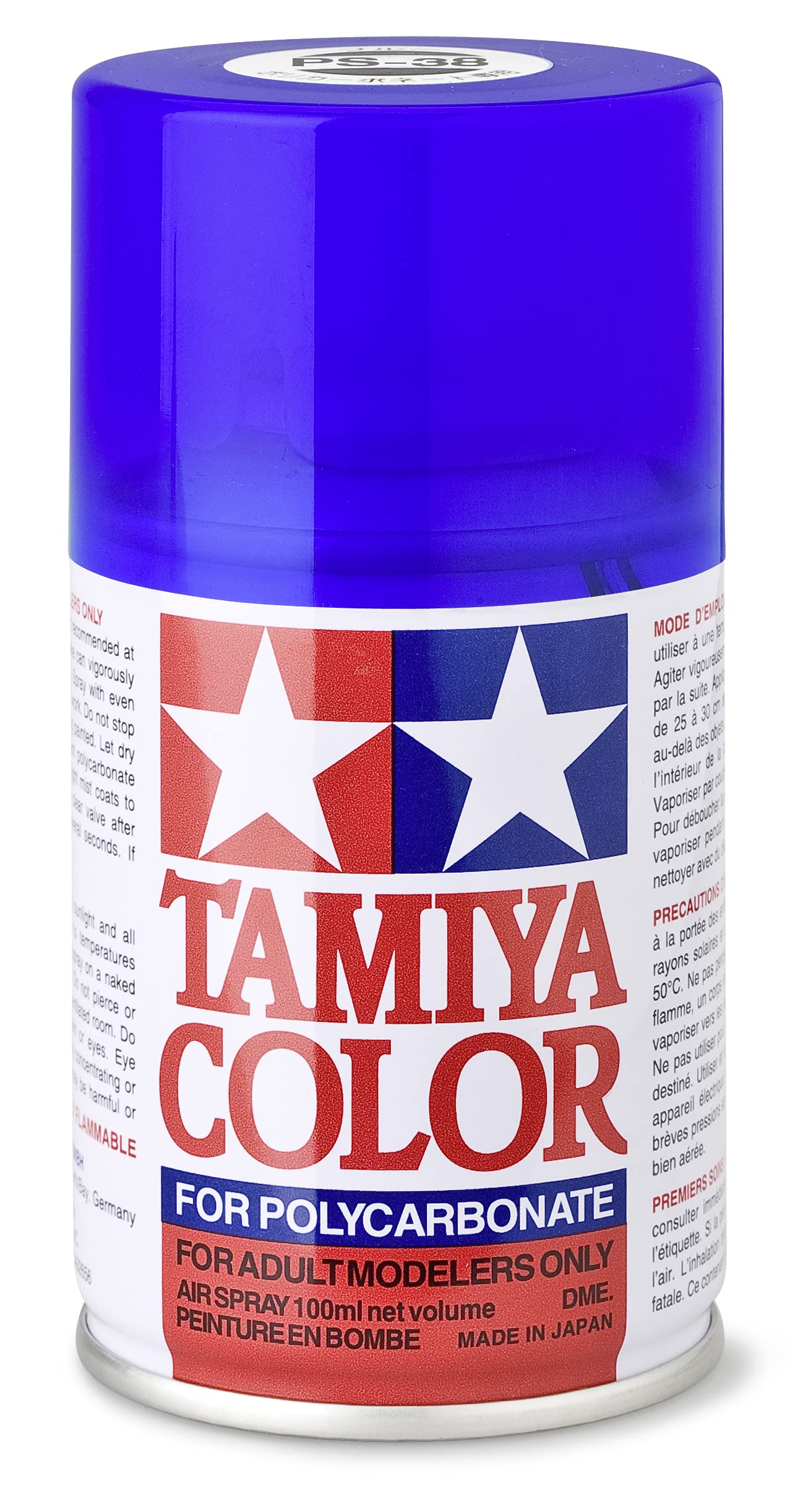 

Tamiya Polycarbonate Spray Frost Blue 86038 No.38 PS-38