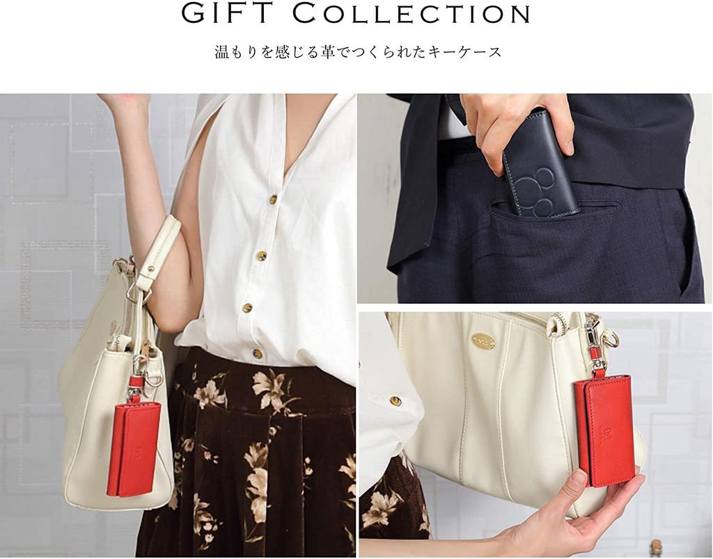 Schlüsseletui für echte italienische 5 Haken [Charaktere Erinnerungsstücke] [SNOOPY] Frauen, Männer, Leder, Leder, (rosa-beige) [Artikel]