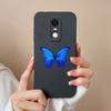 Geeignet für Redmi Note 7S 10 10S K80 7 8 9 9T 10T 9S Pro Max Plus Neue Hülle Hübsche Schmetterlings-Sonnenblumen-Flüssigsilikon-Anti-Rutsch-Shell für Redmi Capa