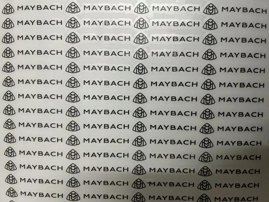 Car Badge Decals Auto Emblem Sticker Accessories For Mercedes Benz AMG Brabus Maybach Smart W204 GLC CLA GLK W205 W203 W206 W108