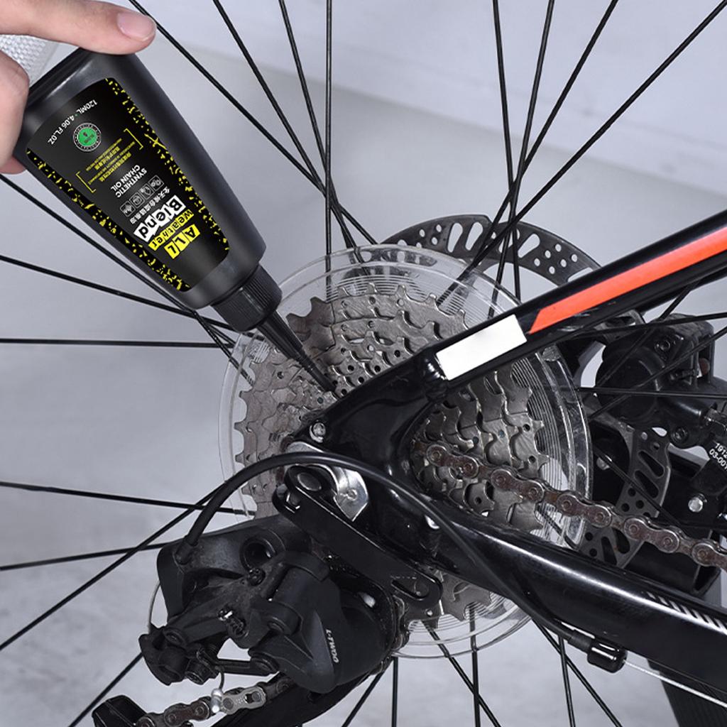 Road Mountain Bike Chain Lubricant Dry Wet Weather Anti Rust Corrosion Proof All Weather Bicycle Oil for Cycling Maintenance