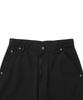 ISTKUNST Washed Cotton Double Knee Pants_Black(Ik2Efmpa10A)