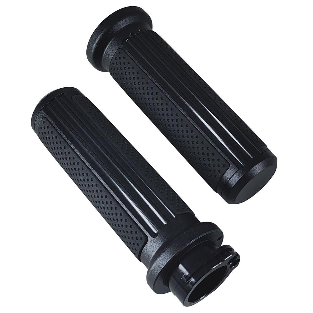 Universal 25MM Handlebar Grips for Harley XL883 Softail, Dyna, and Touring Motorcycles