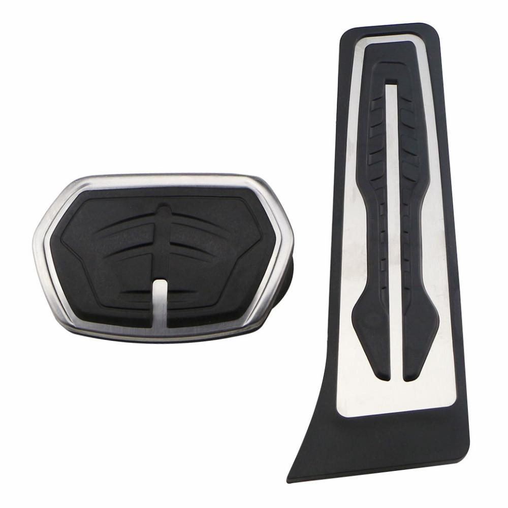 

Чехол на педаль для BMW X1 F48 2016-2022 2021 X2 F39 2018-2021 AT ( LHD ) Автомобильные педали из нержавеющей стали, газовый тормоз акселератора Brake and Gas