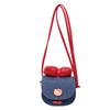 Hello Kitty Denim Butterfly Knot Bag Small Crossbody For Casual Street Style Womens Fashion