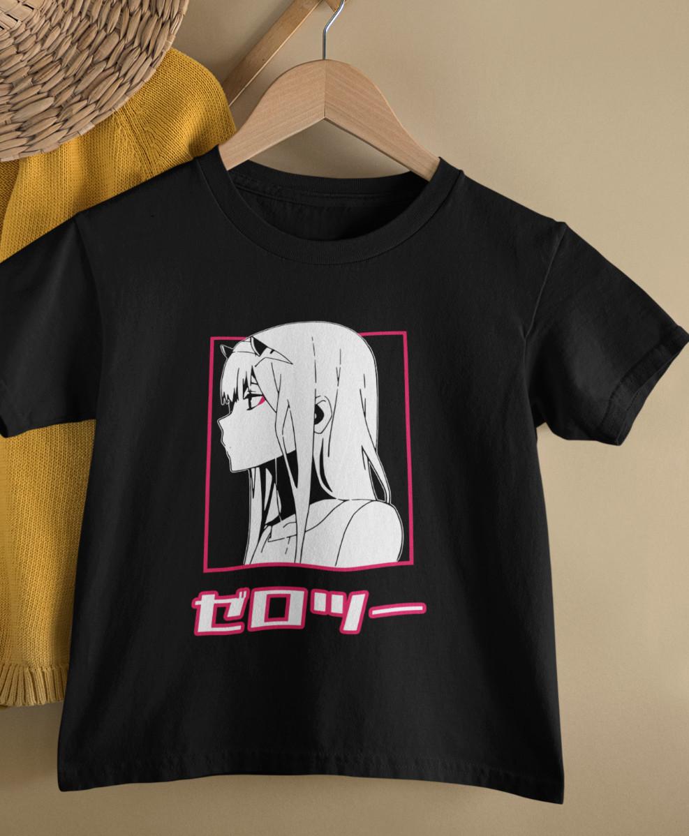Новая футболка Zero Two, Darling in the Franxx, Манга, Аниме, Tumblr, Вайфу, Кавайная унисекс футболка S