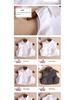Women's Sleeveless Shirt with Removable Decorative Collar - Spring Korean Style, Versatile White Doll Collar.
