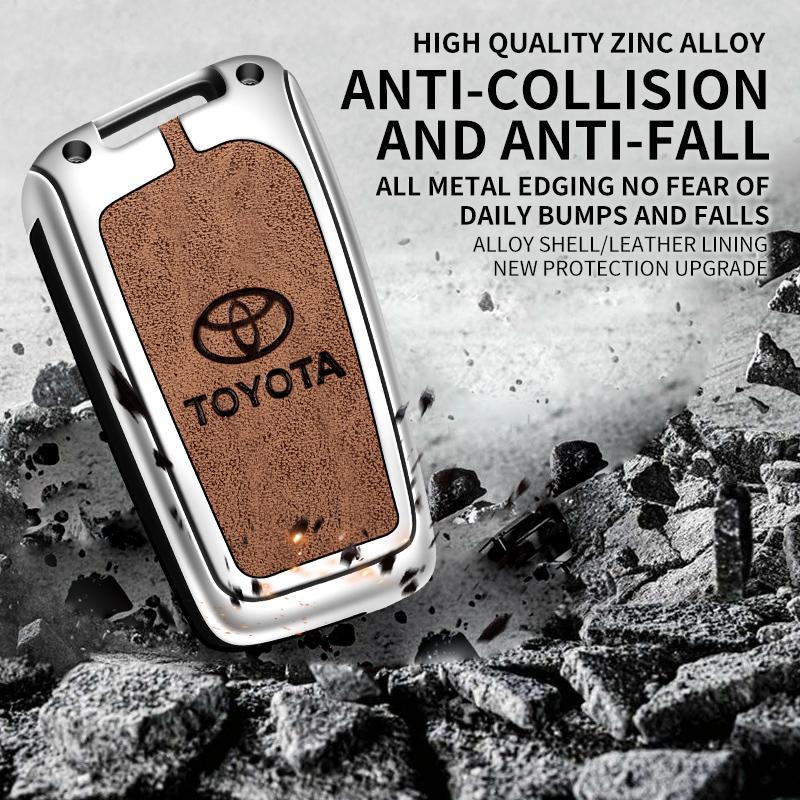 Car Remote Key Cover Case Shell Fob For Toyota Auris Corolla Avensis Verso Yaris Aygo Scion TC IM Camry RAV4 Forturner Hilux