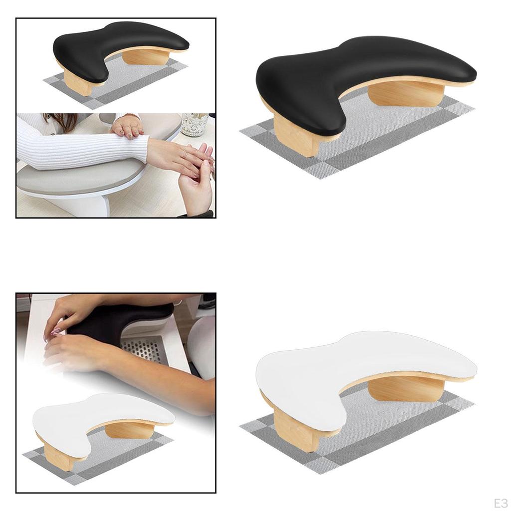 Arm Rest for Nails Tech Hand Pillow Professional Practical Non Slip Base Accessories Sturdy