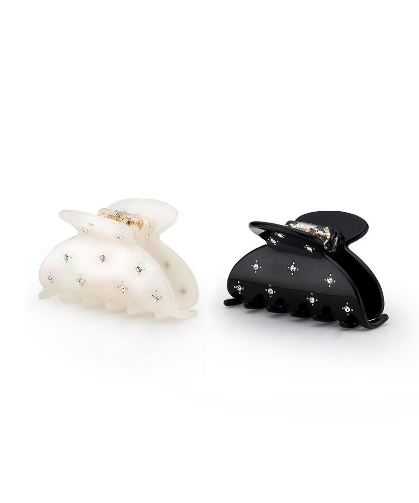 Has En010 Glitter Mini Hair Clip (2Colors)