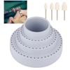 Rotating Round Shape Drill Bit Storage Case Grinding Tool Tip Stand Organizer