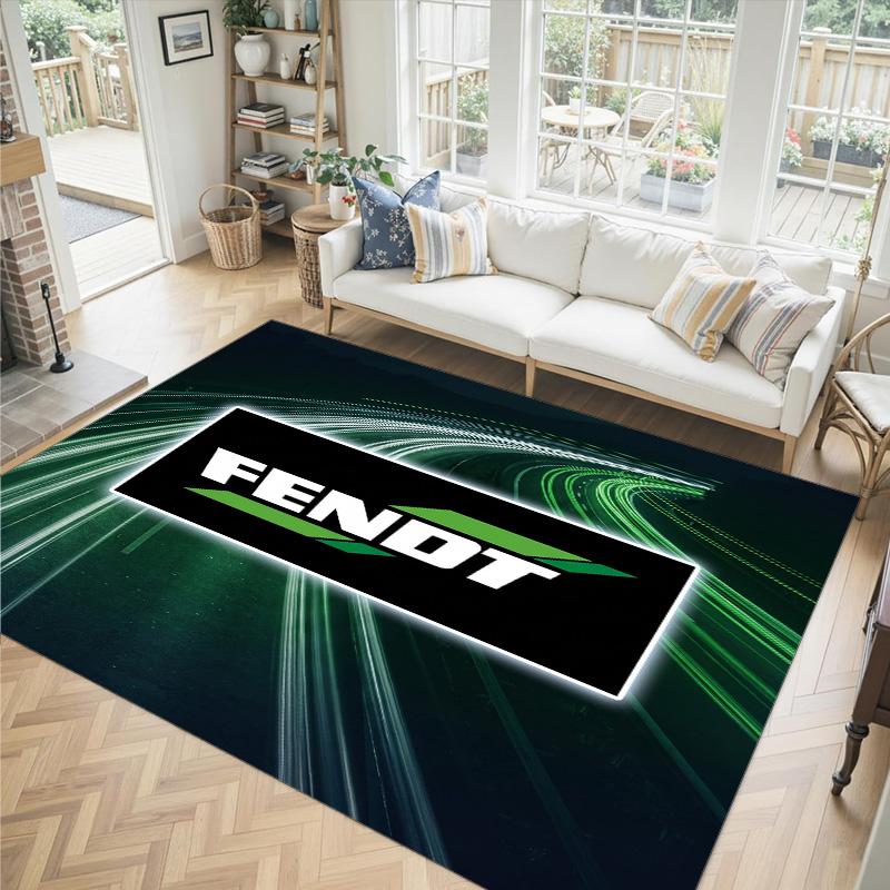 Tappeto in Velluto di Cristallo Design Fendt Accogliente Non?Tappeto Stampato Antiscivolo per Camera da Letto Soggiorno Ingresso