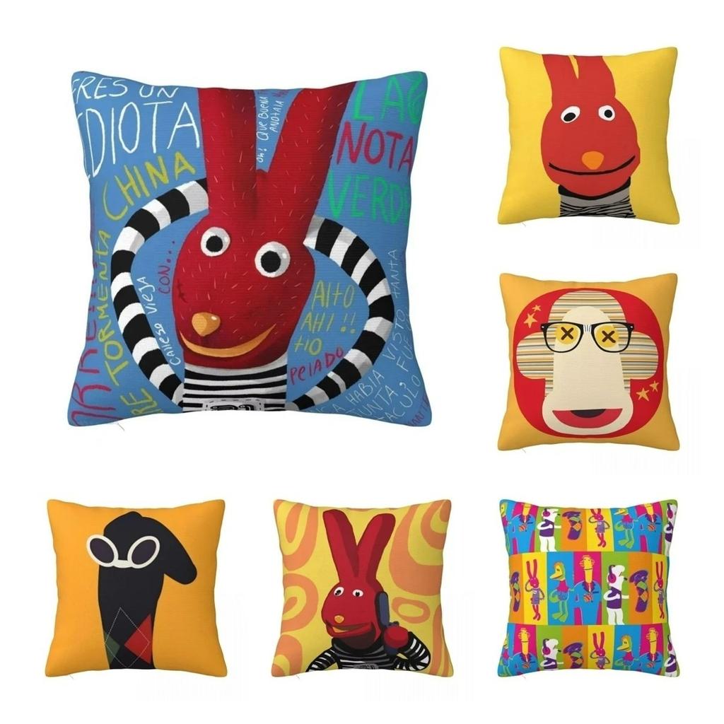 31 Minutos Pillow Cases 31 Minutes Chilean Comedy Cushion Cover Vintage Zipper Home Decor Pillowcover 40X40Cm Unisex