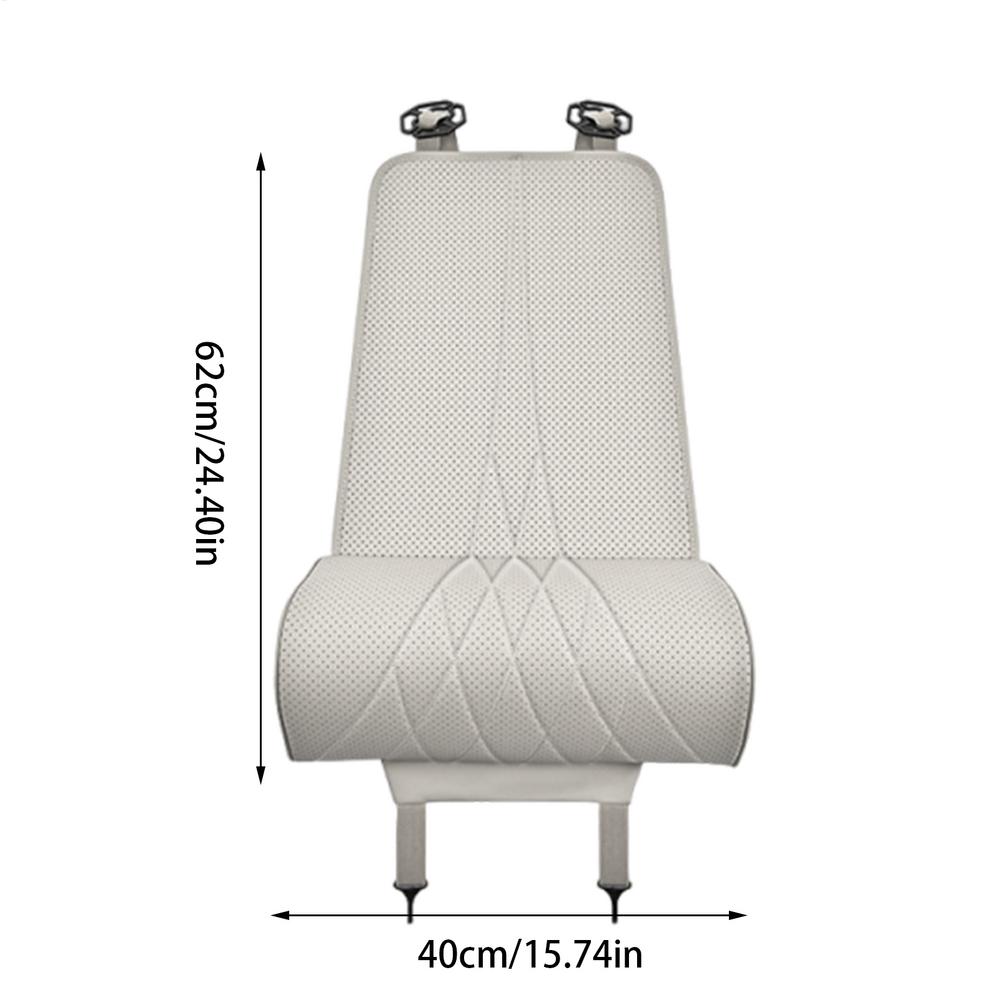 

Driver Leg Support Pillow Extension Pad Leather Car Seat Extender Cushion Memory Foam Auto Seat Knee Pads For Driver Leg Support белый