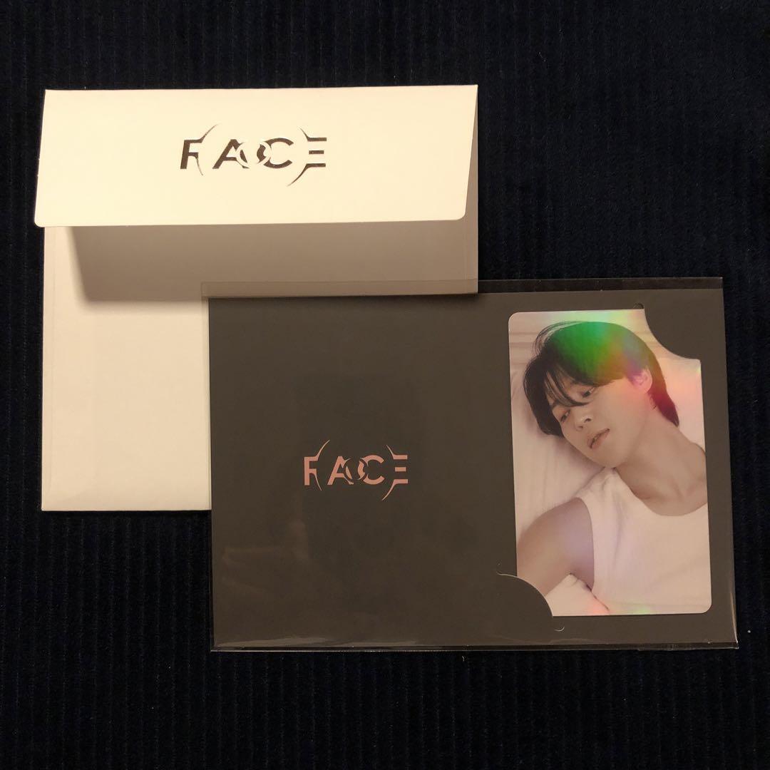 

[USED] BTS Jimin Solo Album FACE Trading Card CD Photo Card JIMIN