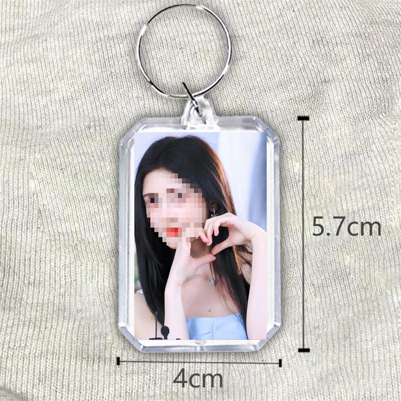Ju Jingyi Double-Sided Acrylic Keychain & Backpack Charm