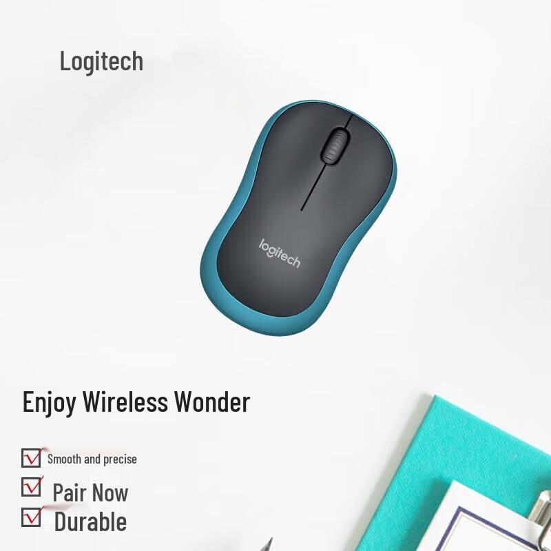 Logitech M186 Wireless Ambidextrous Mouse