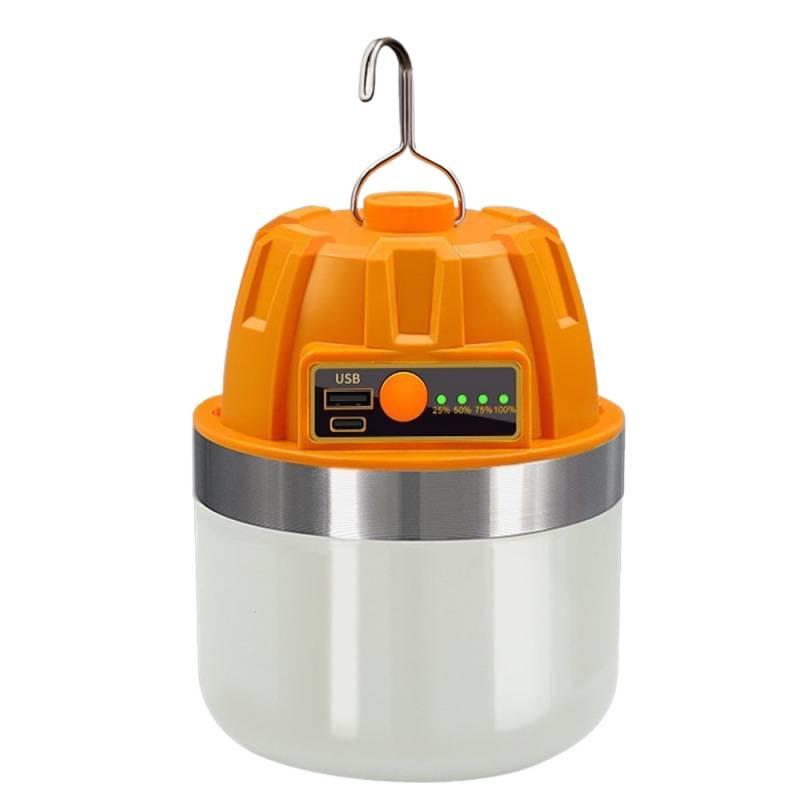 High-Power LED Camping & Emergency Light with Durable Bulb for Night Markets & Power Outages