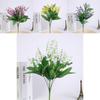 Elegant 7 Branch Artificial Lily Of The Valley Bouquet For Stunning Home And Wedding Decor