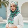 Lightweight Embroidered Floral Headwrap Breathable Long Lace Scarf Summer Hijab  Travel Photoshoot