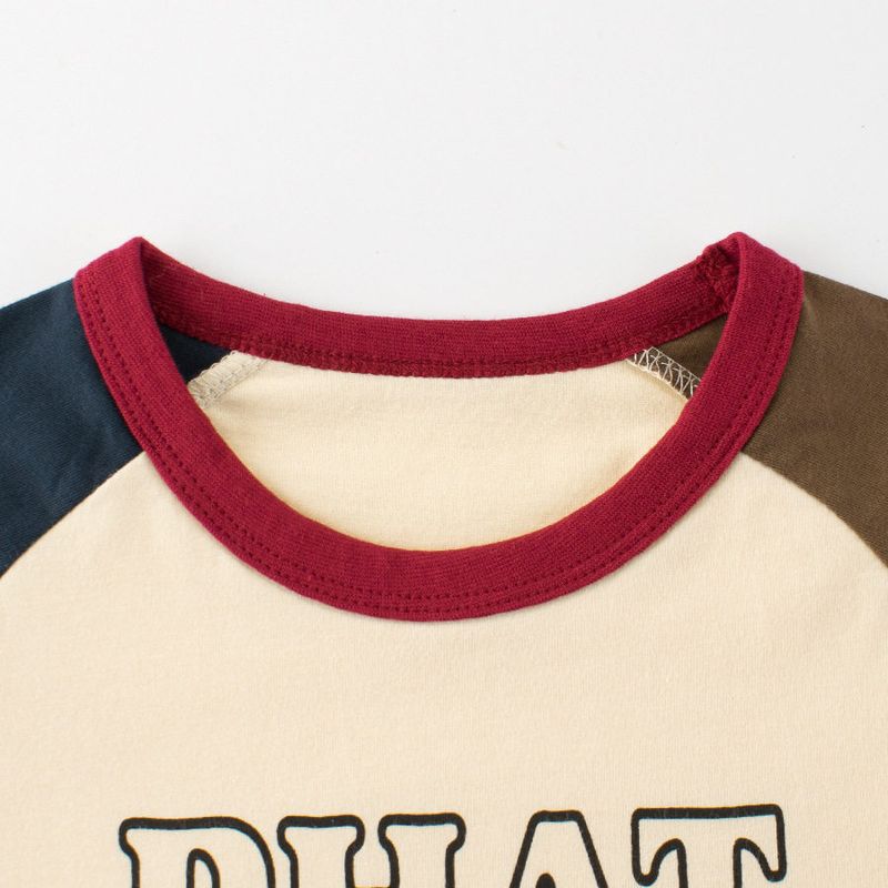 27Kids Children's Clothing Boys' Short-Sleeved T-Shirt Summer Kidsren's Half-Sleeved Raglan Sleeve Top Boy's Bear Pure Cotton Clothes