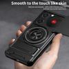 KEYSION Magnetic Phone Case for ZTE nubia Music Slide Camera Protection Upright Kickstand Shockproof Back Cover for Nubia Music