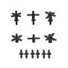 1/8" Arrow Dropper Cross Water Splitter 3/5 Drip Arrow Tee Connector 2/4-Way Emitter Irrigation System For Potted Plant 20Set