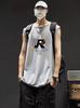 Men's Breathable Quick-Dry Ice Silk Basketball Sleeveless Vest - Plus Size