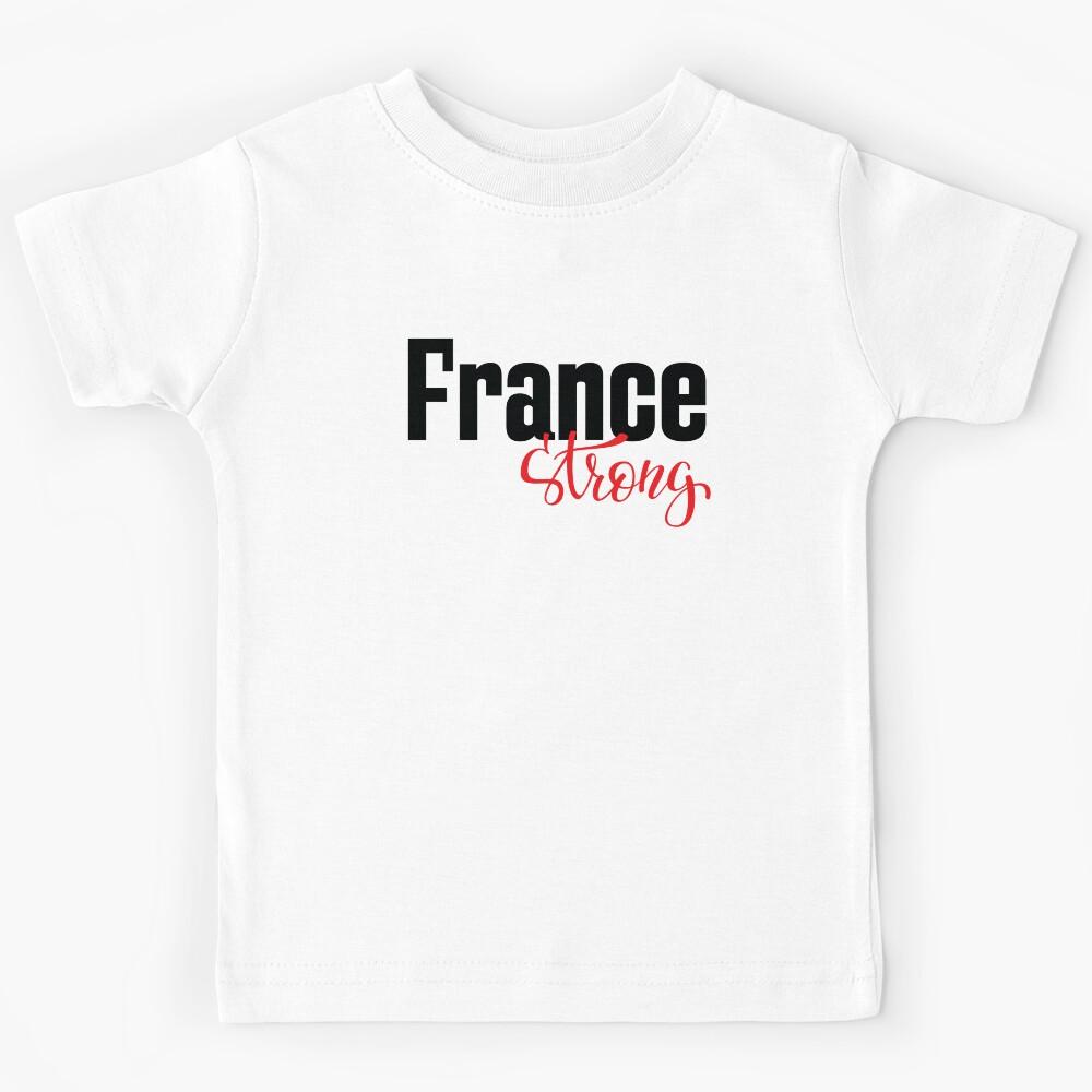France Strong Growing Up French Kids T-Shirt 110