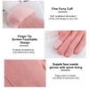 Winter Gloves for Women Touchscreen Women s Winter Warm Suede Gloves for Cycle Driving Skiing Outdoor Sports