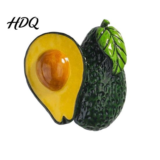 Metal Surfaces Decorative Magnets 3D Simulated Fruit Refrigerator Magnet Resin Shape Fridge Office Cabinet Memo Holders Theme Decoration for Kitchen