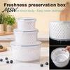 Kitchen Drainer for Produce Round Fruit Vegetable Storage Container, 2-Layer Food-Grade PP Crisper with Multi-functional Gadget Drain Basket,