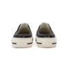MLB Playball Mule Mules Slip Resistant, Abrasion Resistant, Lightweight Low Top Canvas Shoes Unisex Black Sneakers 3AMUUA11N-50BKS