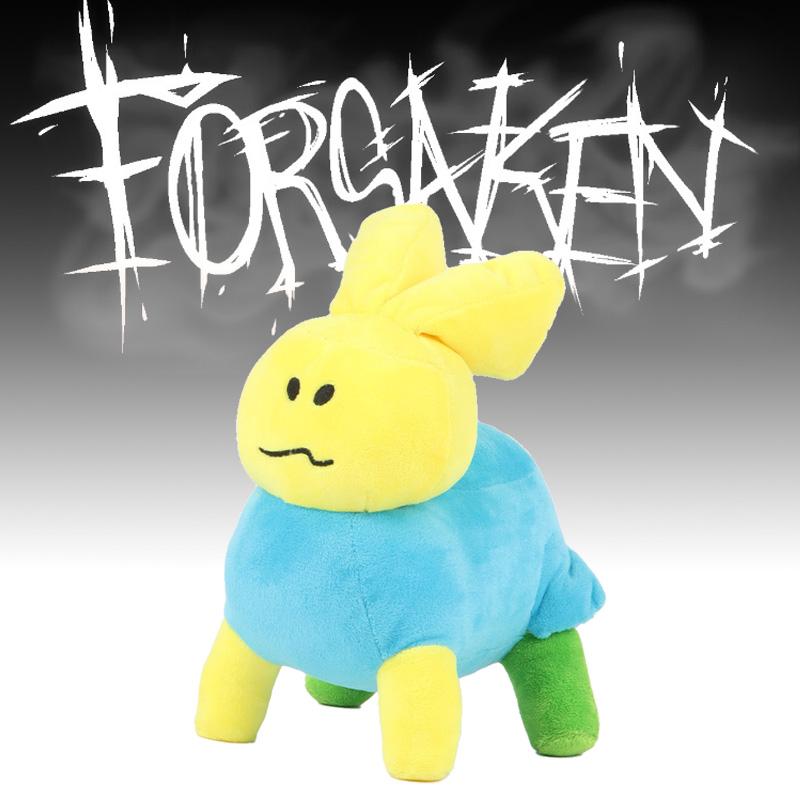 Forsaken Gubby Plush Noob Plush Toys Forsaken Chance Game Stuffed Animals Bunny Modle Doll Toys for Kids Birthday Gift Getaway 25 cm