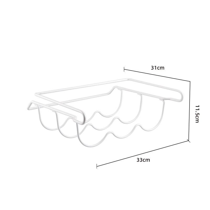 Creative Wrought Iron Daily Household Kitchen Supplies Storage Hanger Refrigerator Storage Rack Beer Rack