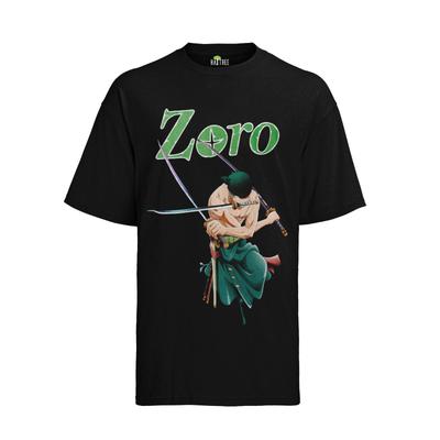 One Piece Lorenor Zorro Monkey D. Luffy Anime Maglietta Biologica da Uomo Uomo Donna Top Anime Manga
