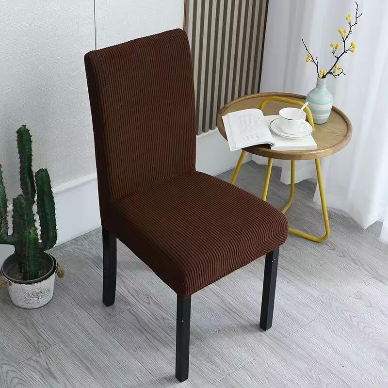 Verdicken Sie den Stuhlbezug, Kissen, Esszimmerstuhlbezug, universeller Hockerbezug, Sitzbezug, Stretch, Hotel-Esstischstuhlbezug
