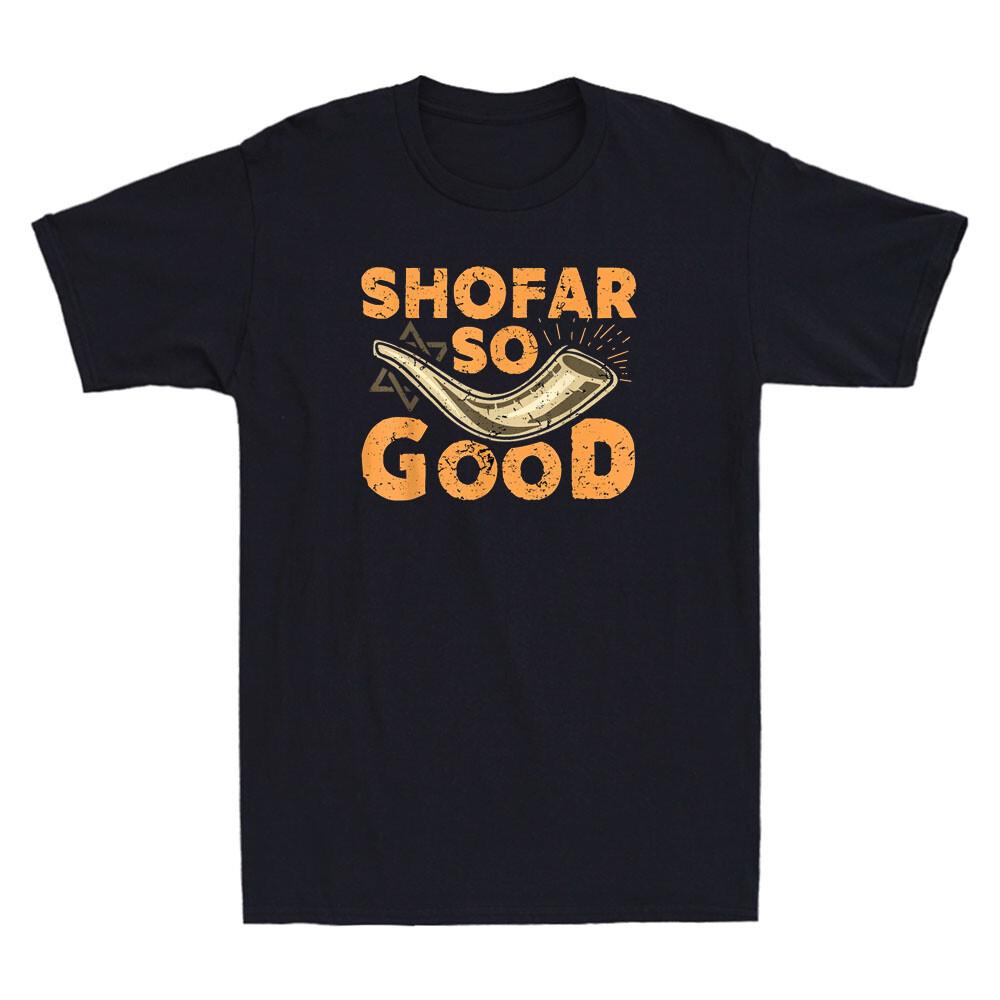 Shofar So Good Funny Rosh Hashanah Jewish Holiday Gift Vintage Men s T-Shirt S