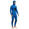 Ensemble 2 Pièces Combinaison Humide pour Homme 3mm Néoprène Thermique Combinaison de Chasse Sous-Marine Plongée pour Natation Sports Nautiques Bleu (Haut + Pantalon)